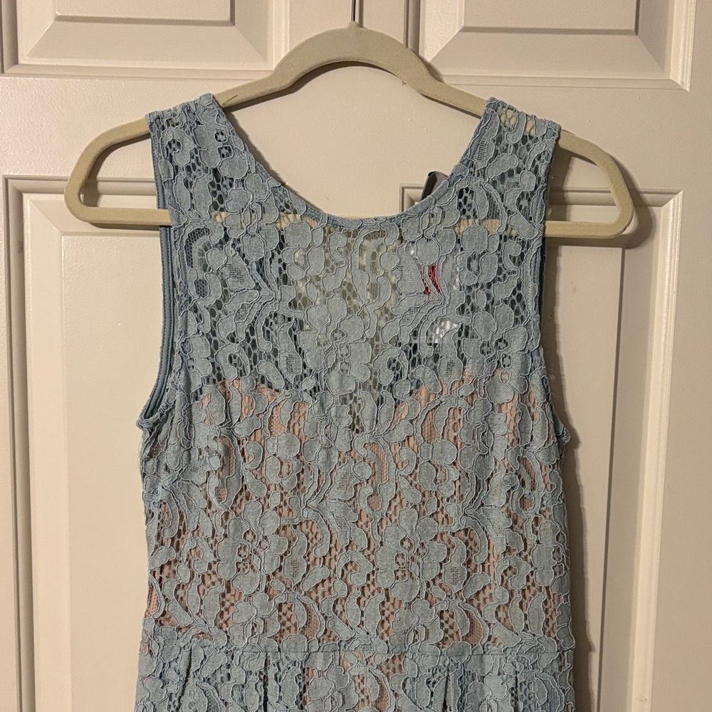 H&M new with tags Gray/green Lace Sleeveless Dress